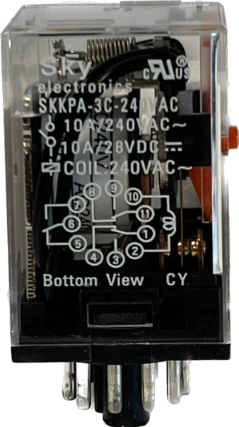 11 Pin Octal Relays - New York Electronics