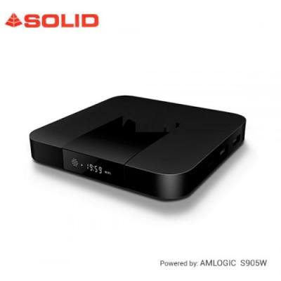 SOLID 1002 Android 4K, H.265 Amlogic S905W Android TV Box - Delhi Electronics