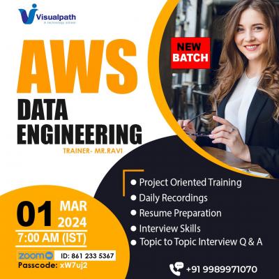 AWS Data Engineering Online New Batch 