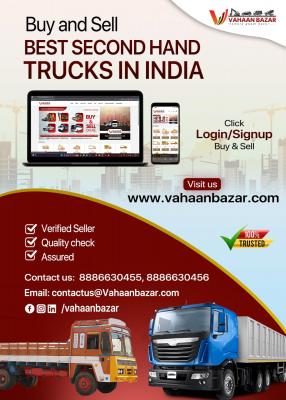 Used Trucks Buy and Sell in India| Vahaan Bazar