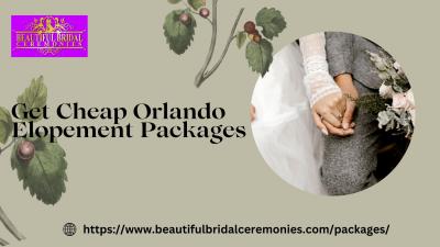 Get Cheap Orlando Elopement Packages