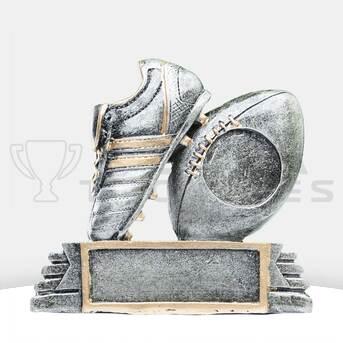 Get Footy Mini Silver Icon Trophy