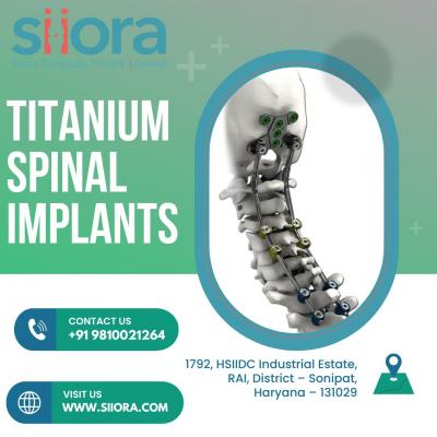 An Experienced Spine Implants Manufacturer in India | Siora Surgicals