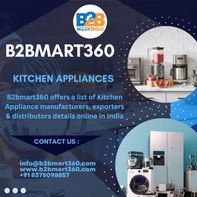 Modern Kitchen Appliances or gadgets, microwave, blender, coffee maker