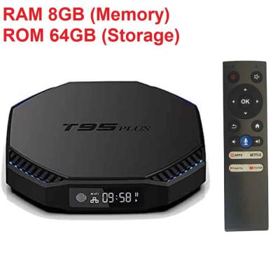 T95 Plus AHD-1035 8GBRAM/64GBROM Android 11 TV Box - Delhi Electronics
