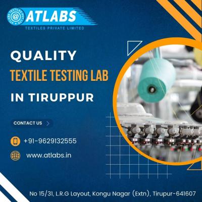 Quality Textile Testing Lab in Tiruppur - Coimbatore Other