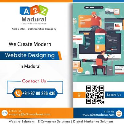 We Create Modern Website Designing in Madurai
