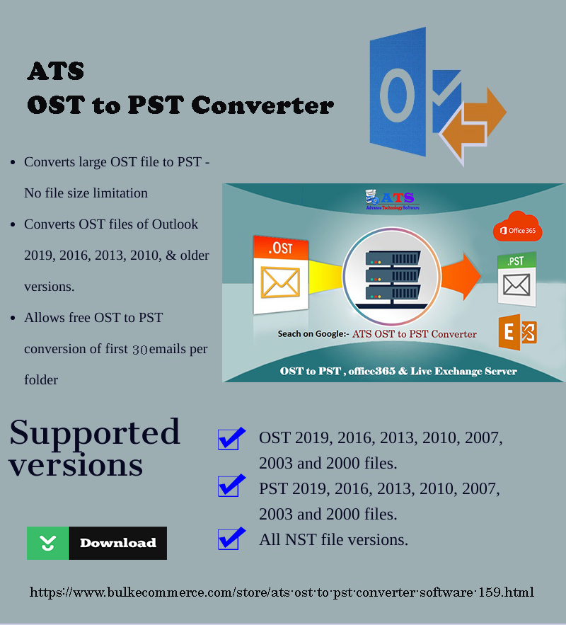 OST to PST Converter: Export Mailbox Data to Outlook PST Efficiently