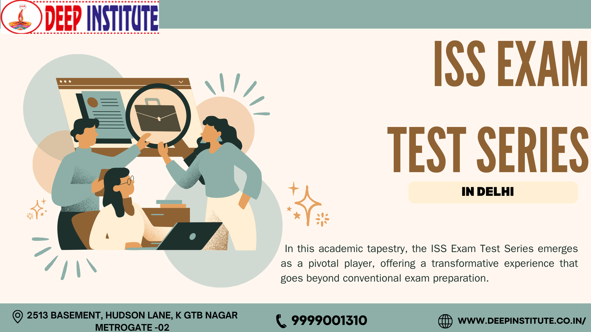 Improve Your ISS EXAM TEST  SERIES IN DELHI 