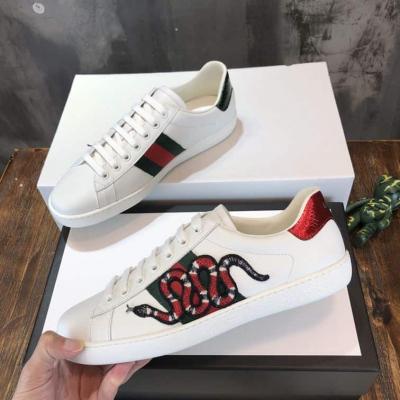 Gucci Ace Embroidered Sneaker Snake