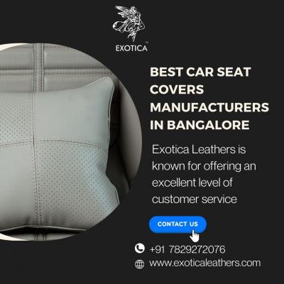 Exotica Leathers|Best car seat covers manufacturers in Bangalore - Bangalore Parts, Accessories