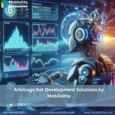 Arbitrage Bot Development Solutions by Mobiloitte - Delhi Computer