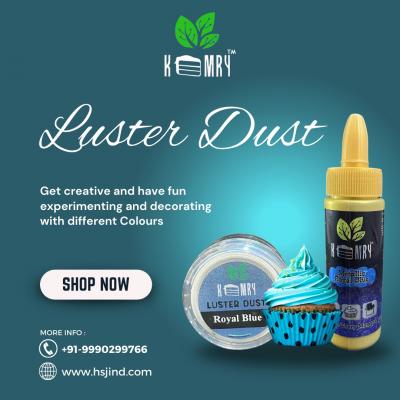 Give Your Confectioneries Shiny & Metallic Look with Kemry’s Luster Dust