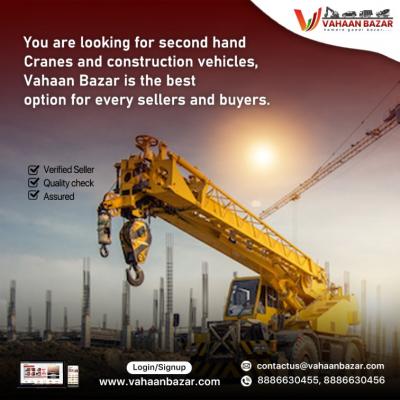 Used Cranes buy and sell in India|VahaanBazar - Hyderabad Tools, Equipment