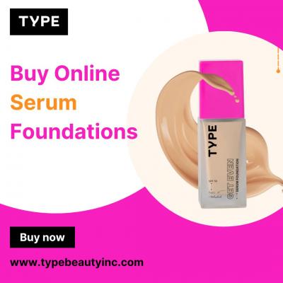 Buy Serum Foundations Online at Type Beauty - Delhi Other