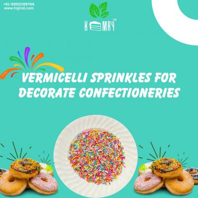 Vermicelli Sprinkles manufactured by Kemry in Delhi, India