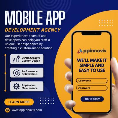 Mobile App Development Agency - Appinnovix - Lucknow Computer