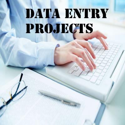 high-quality data entry projects