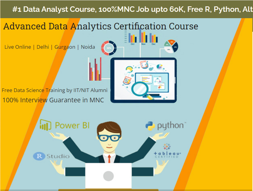 Data Analyst Course in Delhi by Microsoft, Online Data Analytics Certification in Delhi by Google, 