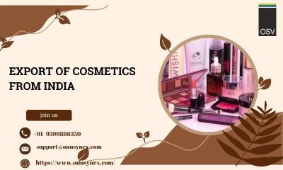 Discover Beauty Beyond Boundaries. Export of Cosmetics From India