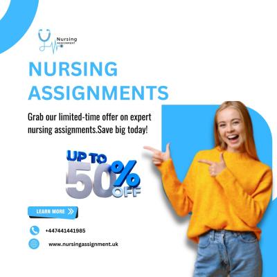 Nursing Assignments up to 50% Off