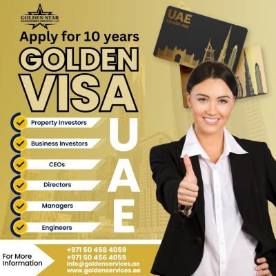 Golden Visa Services in Dubai through Golden Star Businessmen Services