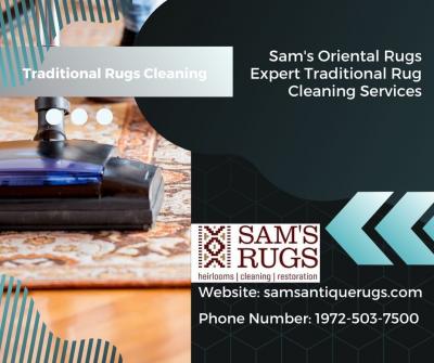 Sam's Oriental Rugs Expert Traditional Rug Cleaning Services - Dallas Other
