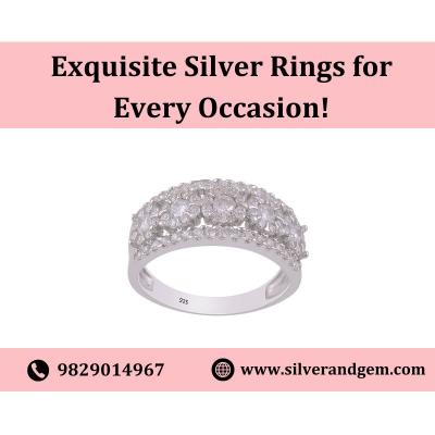 Exquisite Silver Rings for Every Occasion! - Jaipur Jewellery