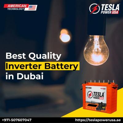 Best Quality Inverter Battery in Dubai - Tesla Power USA