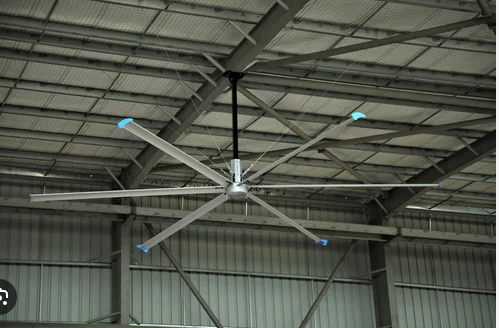 High-Velocity Industrial Fan for Rapid Air Circulation