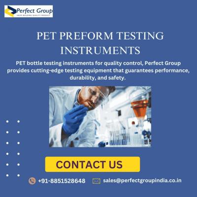 Pet Preform Testing Instruments  - Gujarat Other