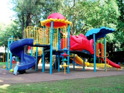 Upgrade Your Outdoors with Premium Playground Mats and Monkey Bars