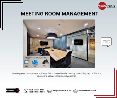 Enhancing the Efficacy of Working with the Tektronix Technologies' Conference Room Management System - Dubai Other