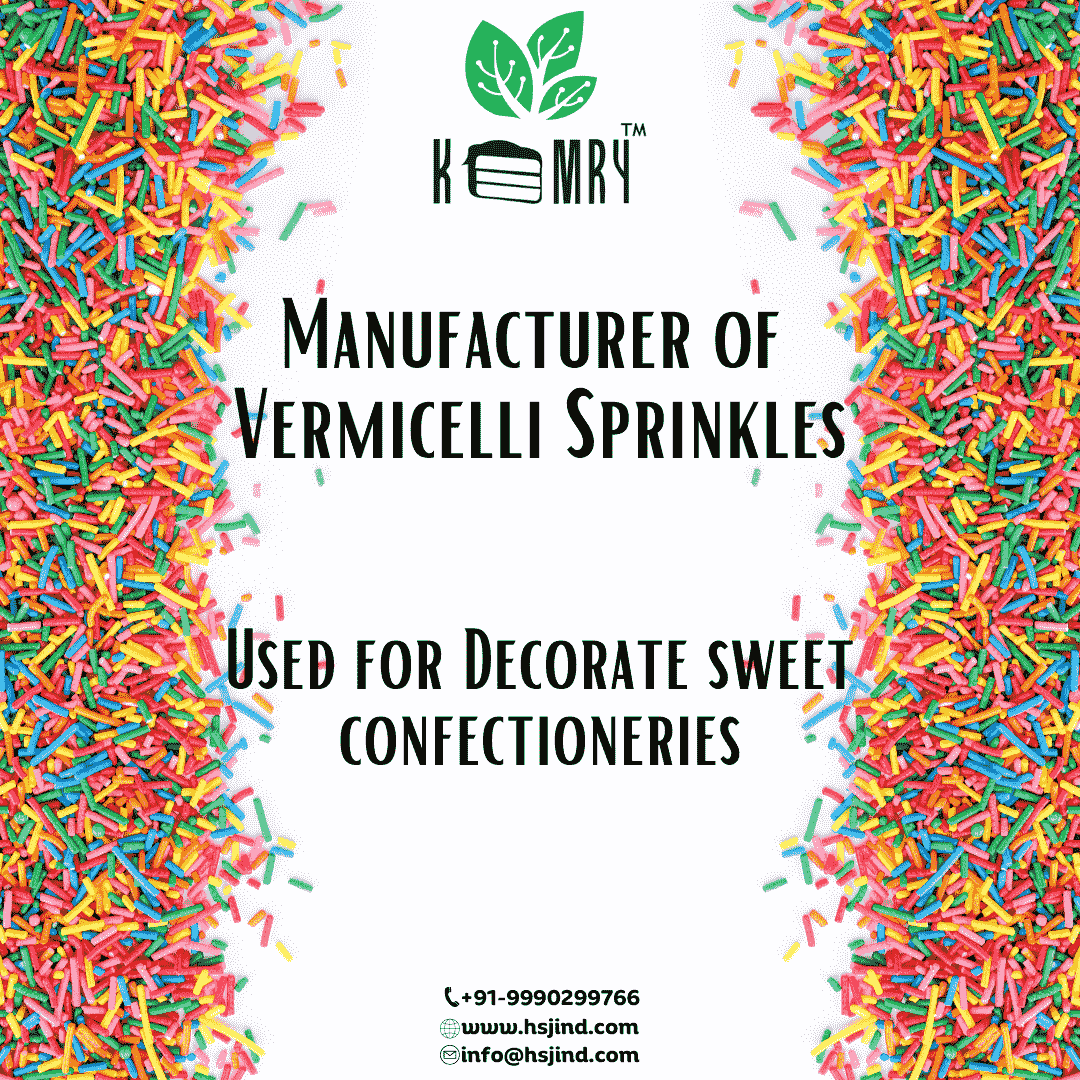 Kemry: Manufacturer of Sugar Vermicelli Sprinkles - Delhi Other