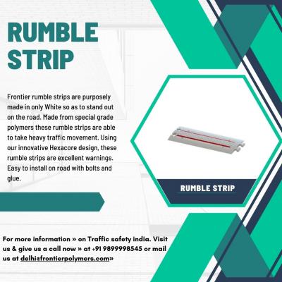 Rumble Strip Manufacturers - Traffic Safety India