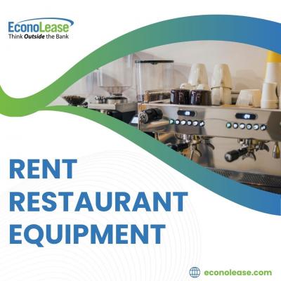 Rent Restaurant Equipment with Econolease