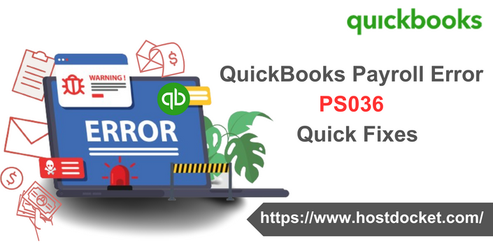 What causes QuickBooks error PS036?