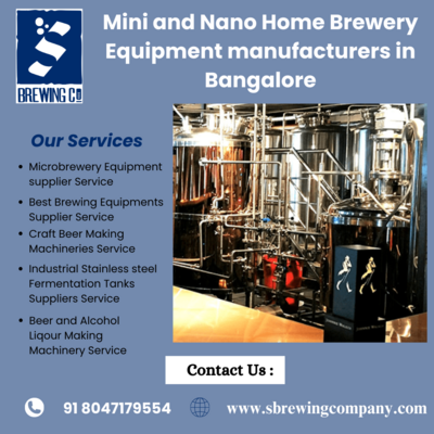 S Brewing Company|Mini and Nano Home Brewery Equipment manufacturers in Bangalore - Bangalore Other