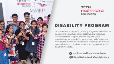 Disability Program Guide: Everything You Need to Know | Tech Mahindra Foundation - Delhi Other