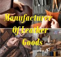 Manufacturer Of Leather Goods