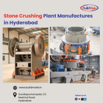 Stone Crushing Plant Manufactures in Hyderabad - Hyderabad Other