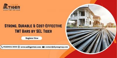 Strong, Durable & Cost-Effective TMT Bars by SEL Tiger