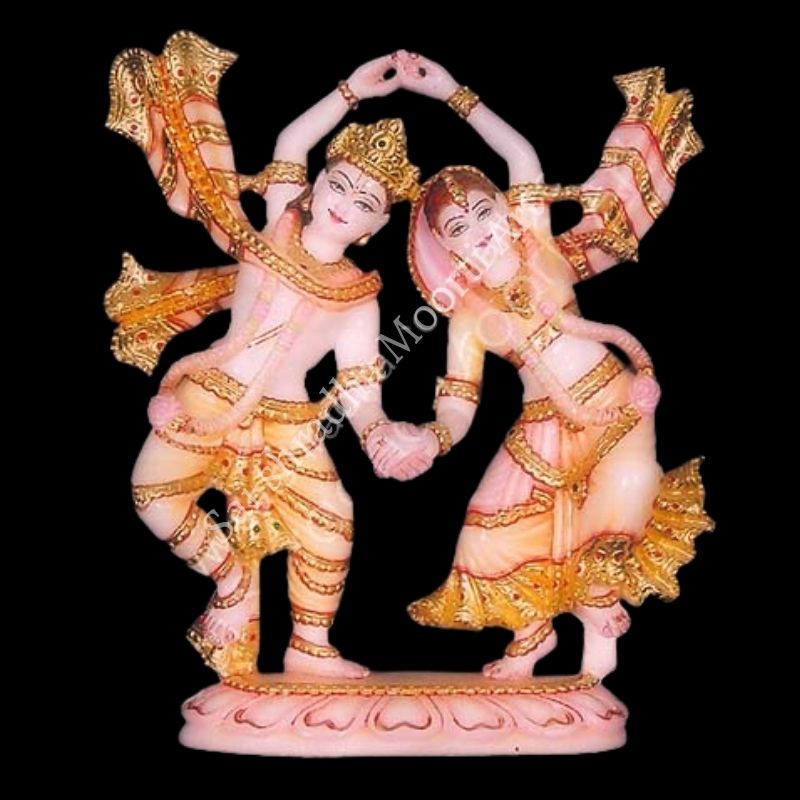 Exclusive Collection of Marble Radha Krishna Statue - Jaipur Art, Collectibles