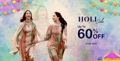 Festive Holi Sale Upto 60% OFF At SHREE - Delhi Clothing
