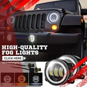 Shop bumper fog lights for vehicle