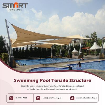 Swimming Pool Tensile Structure Manufacturer - Smarttensileroofing