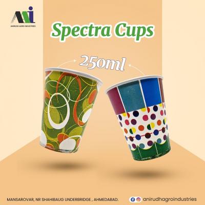 250 ml Disposable Spectra Paper Cups – Disposable Products Manufacturer
