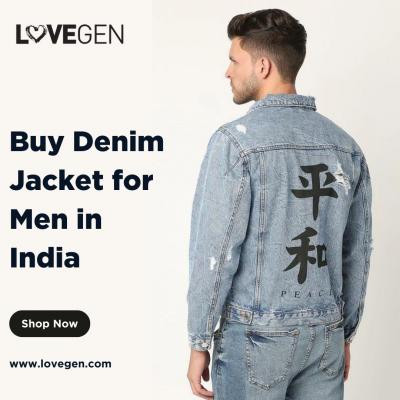 Buy Denim Jacket for Men in India - LOVEGEN