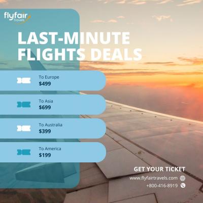 Last Minute Flight Deals! Fly to Europe for $499.