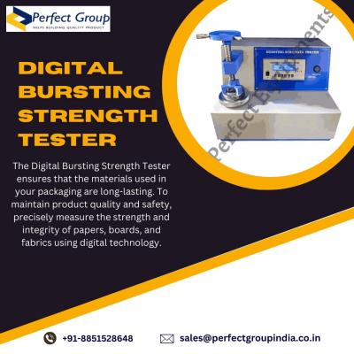 Digital Bursting Strength Tester || Perfect Group India
